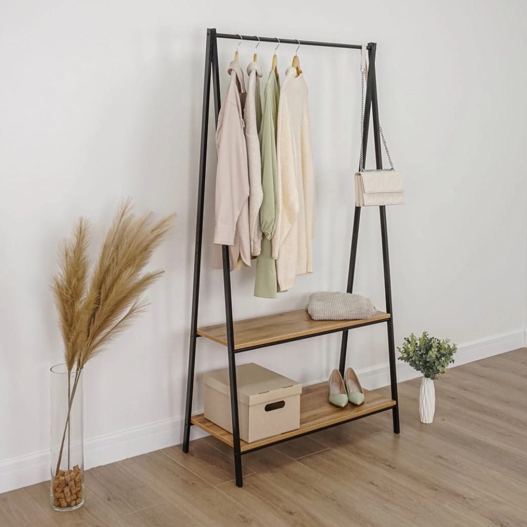 "Albama 3" garderob veshalkasi, Black