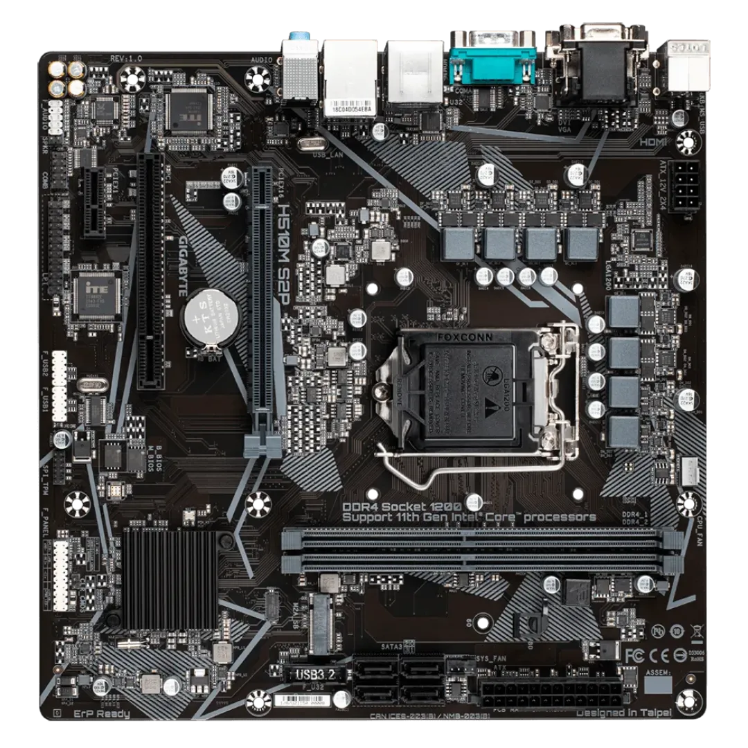 Материнская плата Gigabyte H510M S2P DDR4 LGA1200
