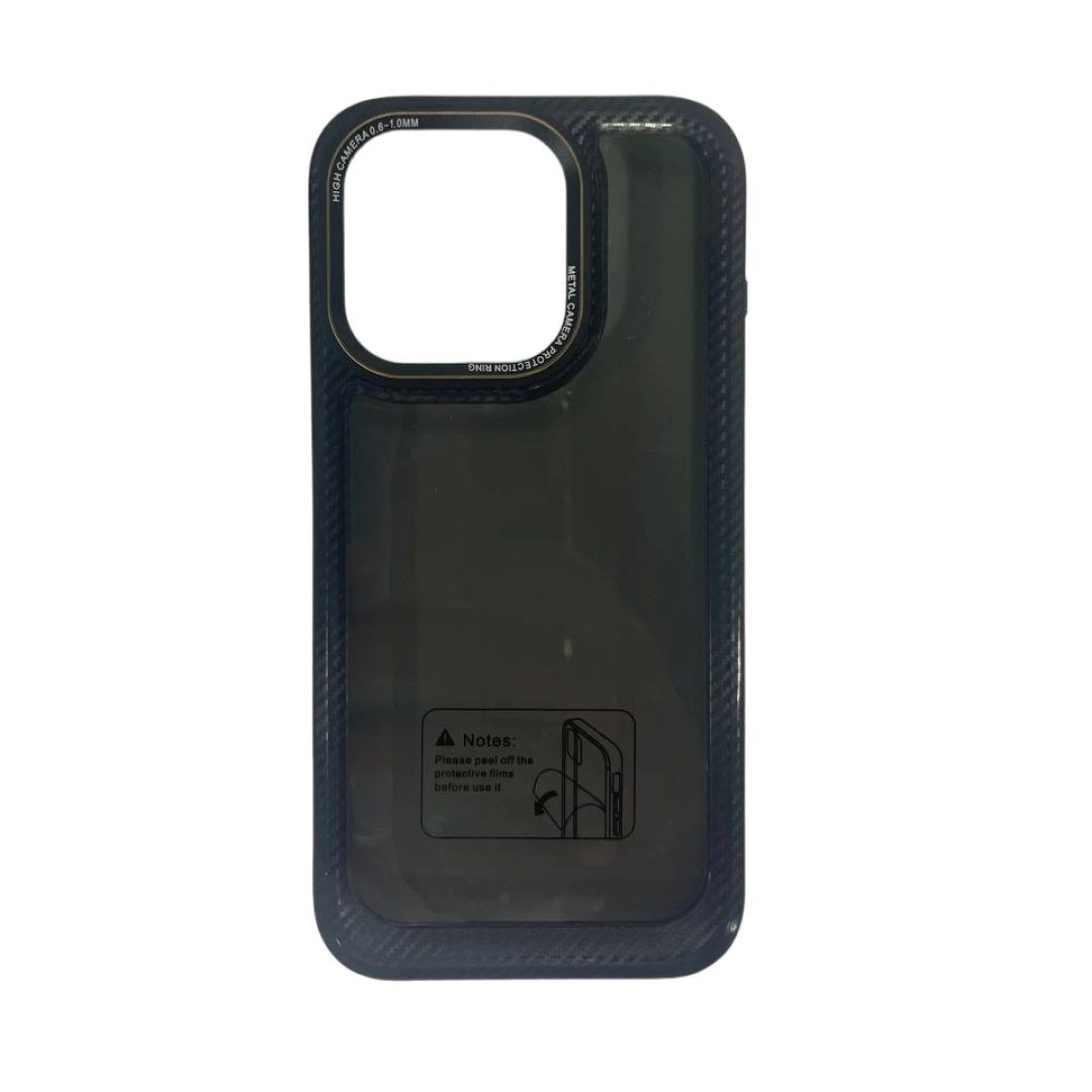 iPhone 15 Pro uchun Umbos Edge Carbon CH0904 qora g‘ilofi