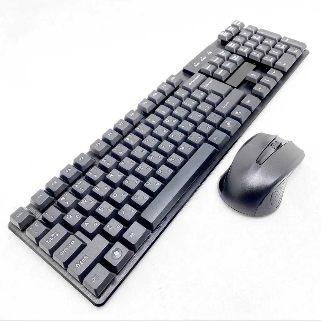 Комплект беспроводной клавиатуры и мыши TJ-808