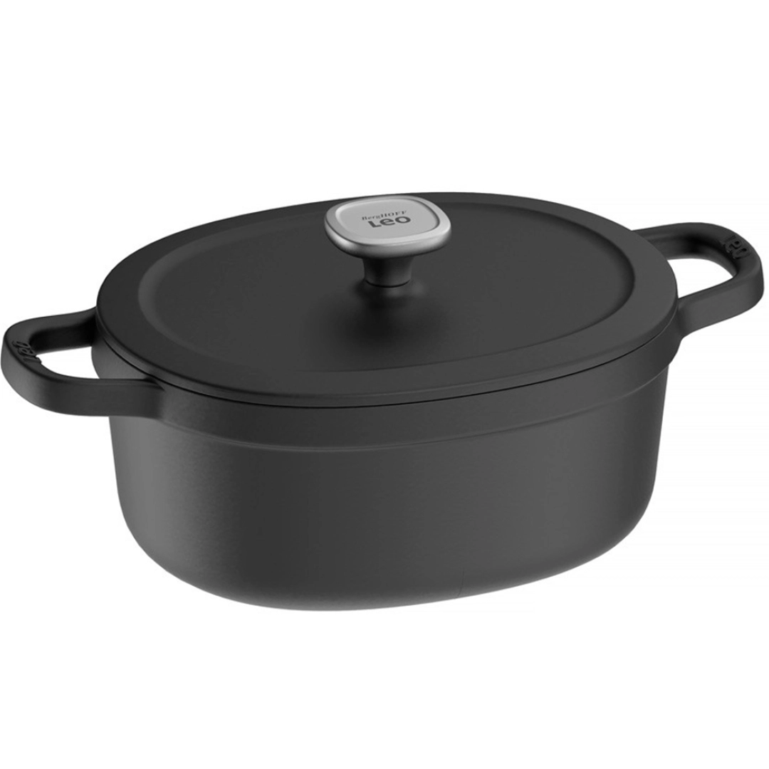 Berghoff Leo Graphite 4,8 l qopqoqli g‘oz qutisi 3950616 - rasm №1 Berghoff Leo Graphite 4,8 l qopqoqli g‘oz qutisi 3950616