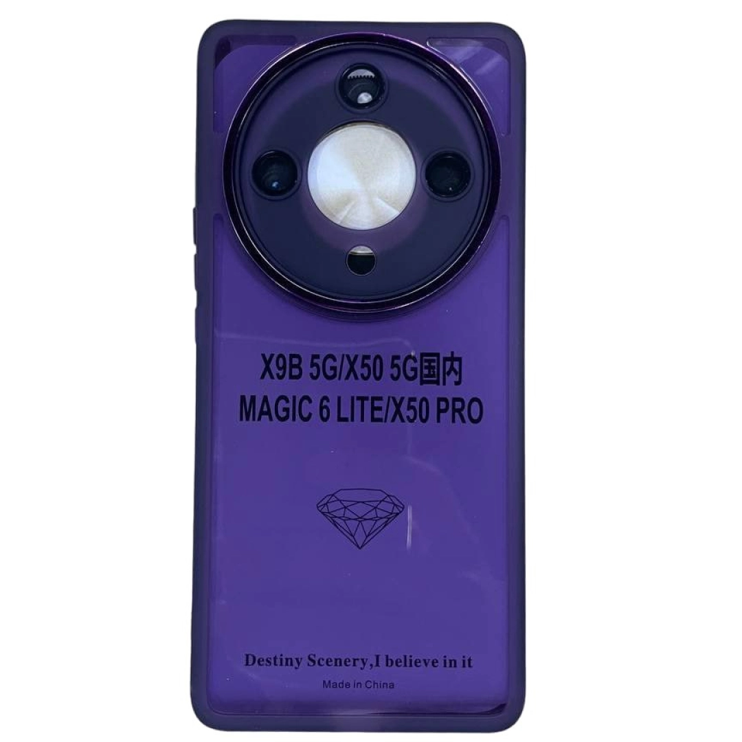 Чехол для Honor X9B5G/X50 5G/Magic 6 lite/X50 pro фиолетовый