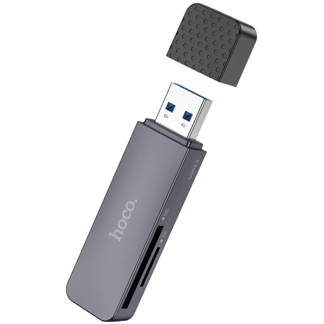 HOCO HB45 Spirit” USB-A 2.0 or 3.0  karta o'quvchisi