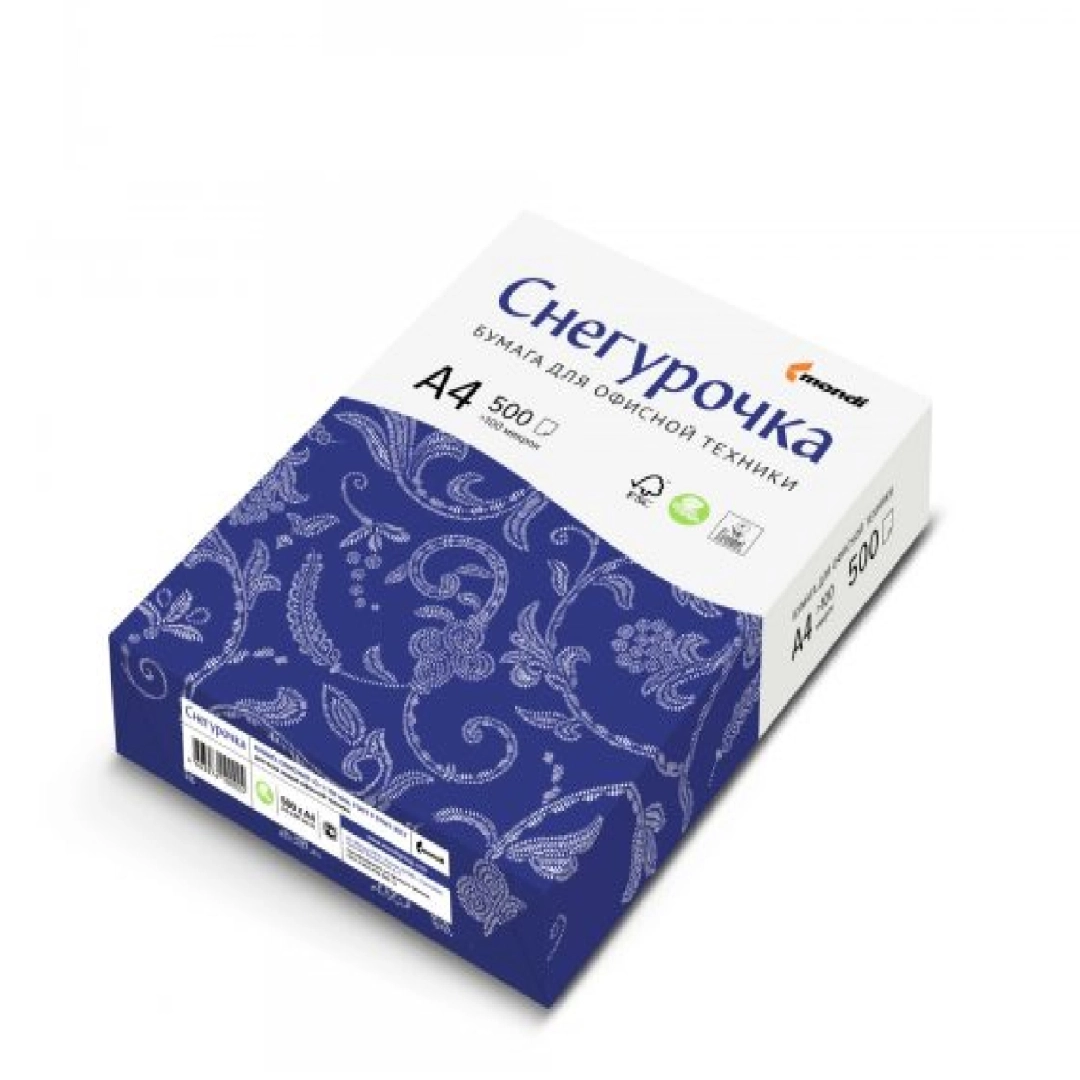 Бумага Снегурочка, офисная, А4, 500 листов