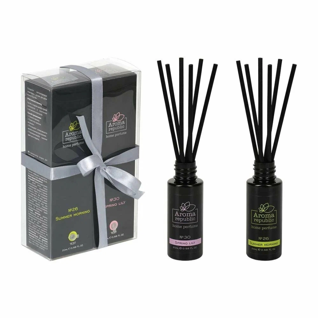 Подарочный набор Aroma Republic №3 Black Edition (2 шт по 20 мл - №26 №30) в коробке ПЭТ