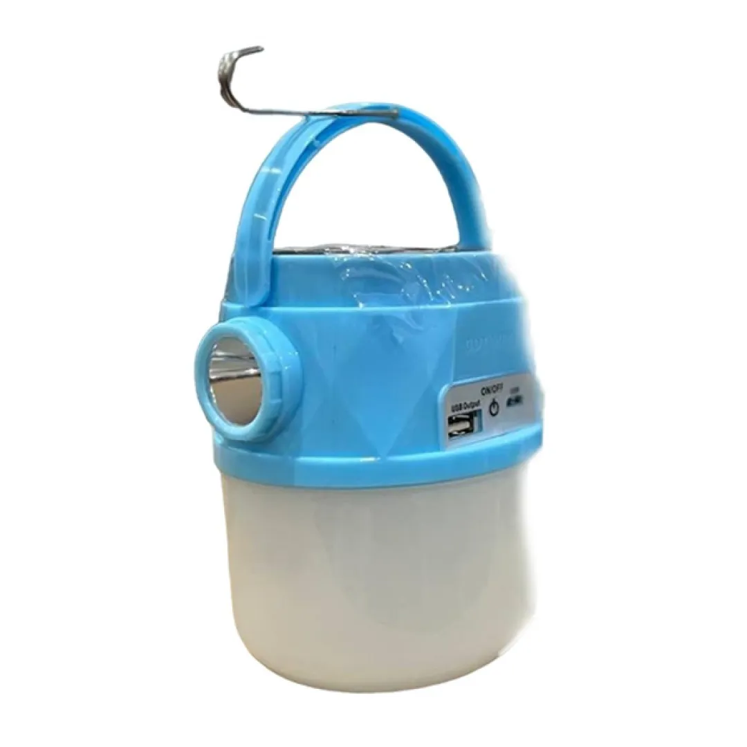 GD-071 akkumulyatorli LED chirog' / quyosh panelli / ilgakli tungi chirog'