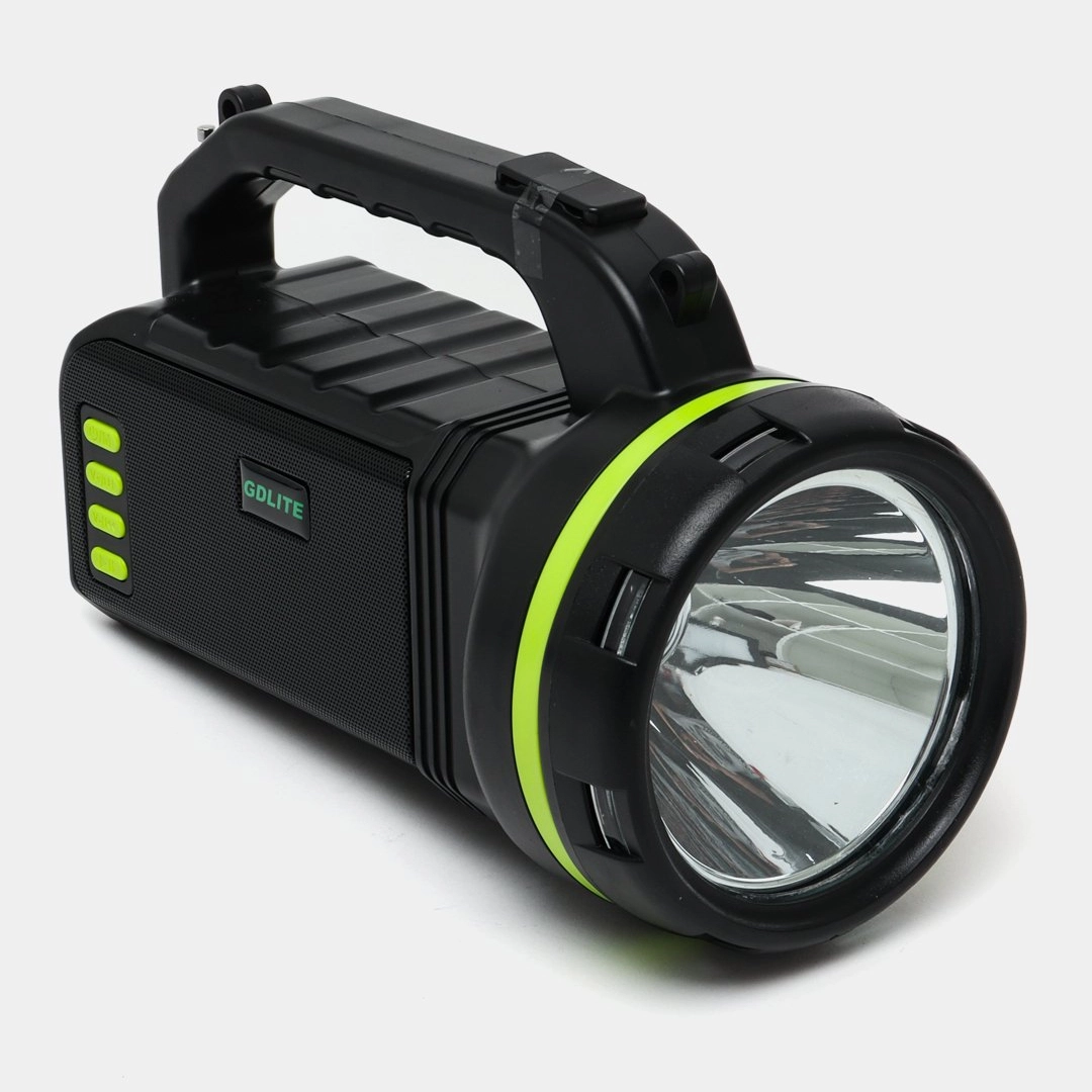 Фонарь-Лампа зарядная станция / 3 лампы / солнечная панель SOLAR LIGHT GD-2000A Black
