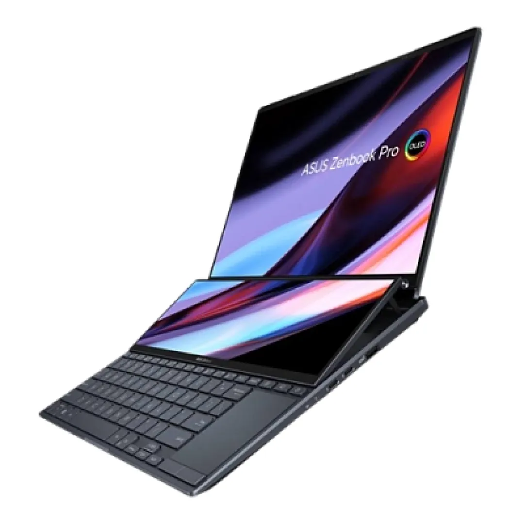 НоутбукAsus Zenbook Pro Duo 14" / Intel i5-12500H / DDR5 16GB / SSD 1TB / 14.5 2.8K OLED WQXGA+ /Intel Iris Xe Graphics/W11H/ RU