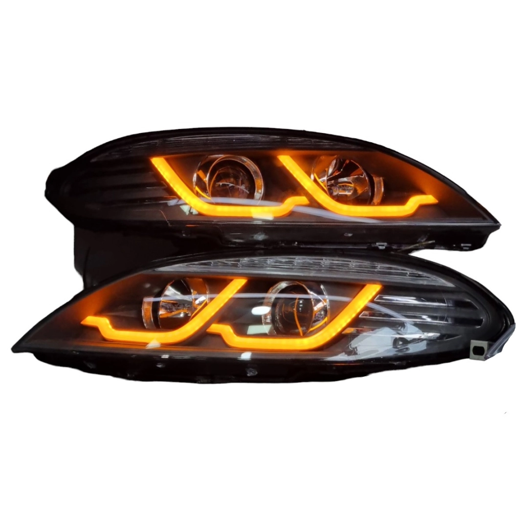 Передний тюнинговый фара в стиле БМВ для автомобиля Джентра