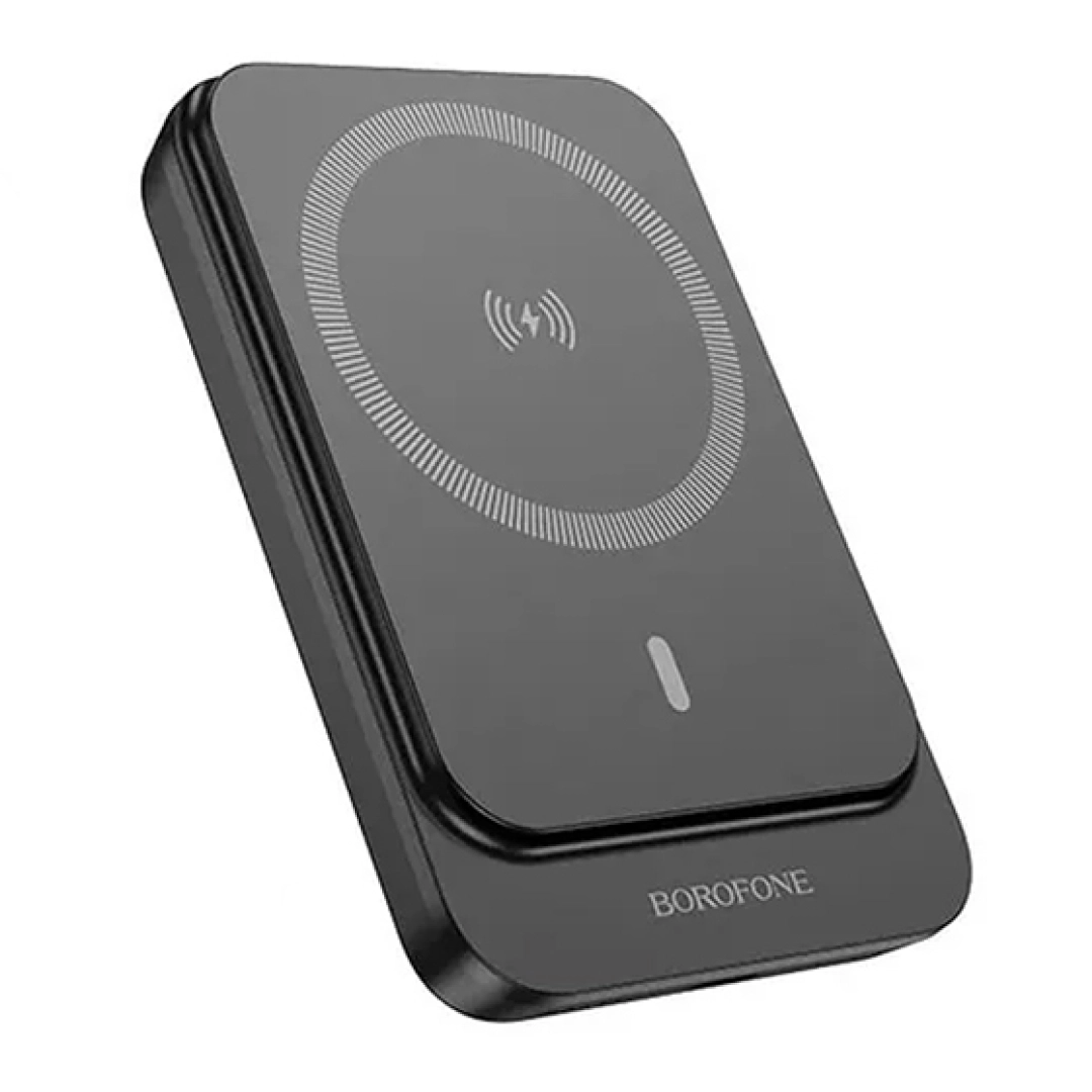 Внешний аккумулятор Powerbank с беспроводной зарядкой Borofone BJ63A 10000мАч черный