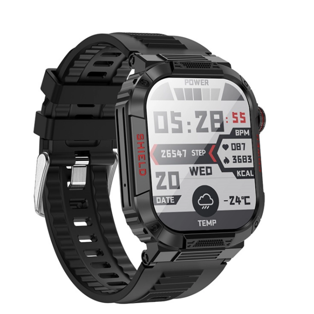 Borofone BD9 qora smart soati