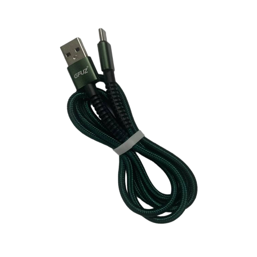 GFUZ CA-143C USB - Type C 1m yashil kabeli