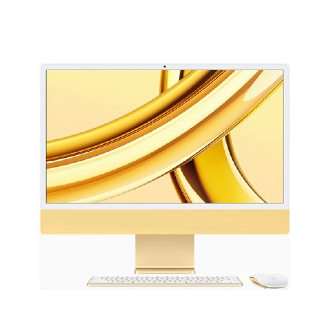 Apple iMac 24 4K, M3 (10 yadroli) 8/256GB yellow monoblok kompyuteri