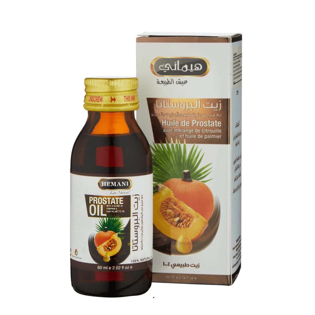 МАСЛО ДЛЯ ЛЕЧЕНИЯ ПРОСТАТЫ HEMANI - PROSTATE OIL 60ML
