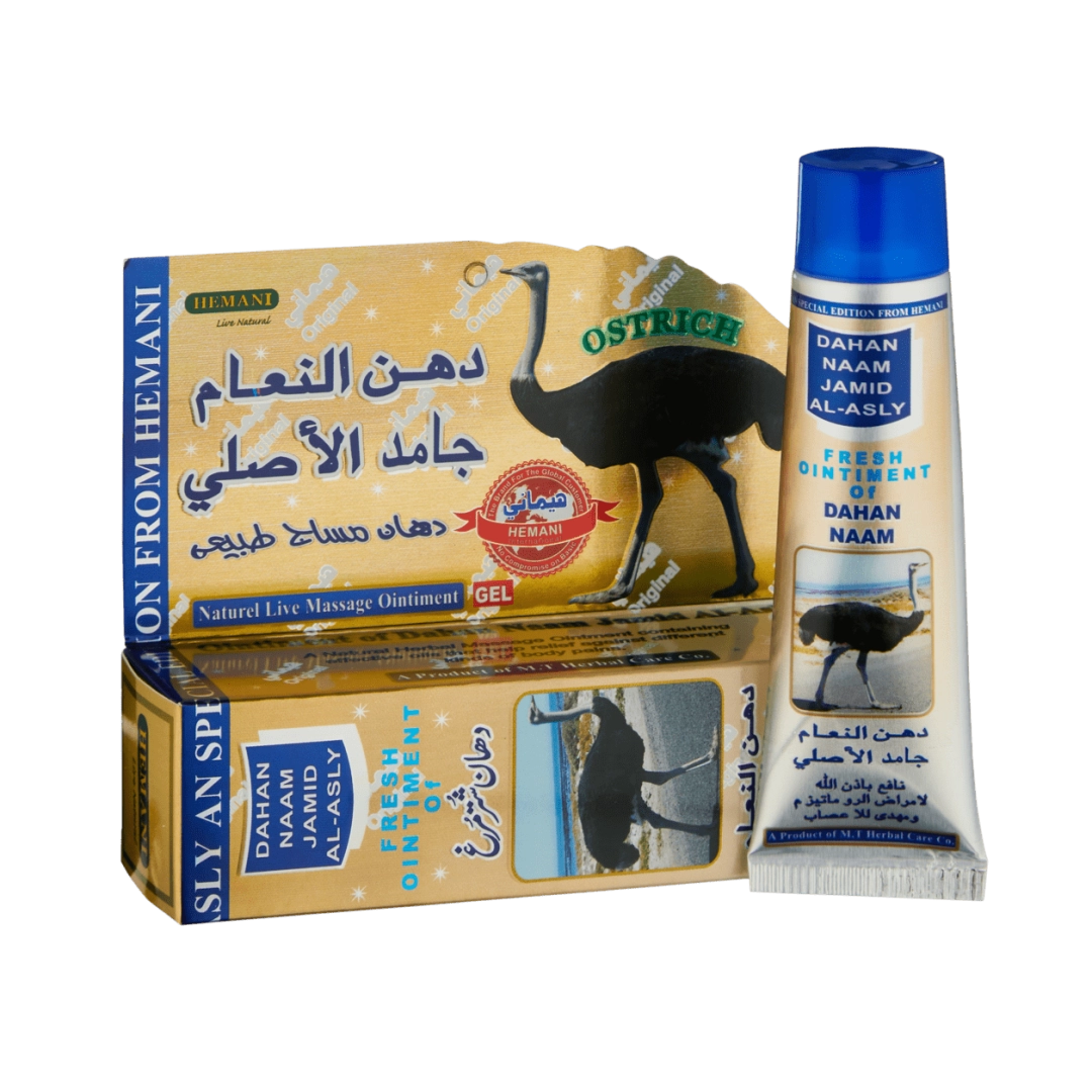 Dahan naam tube tuyaqush yog'idan og'riq qoldiruvchi krem 30ml