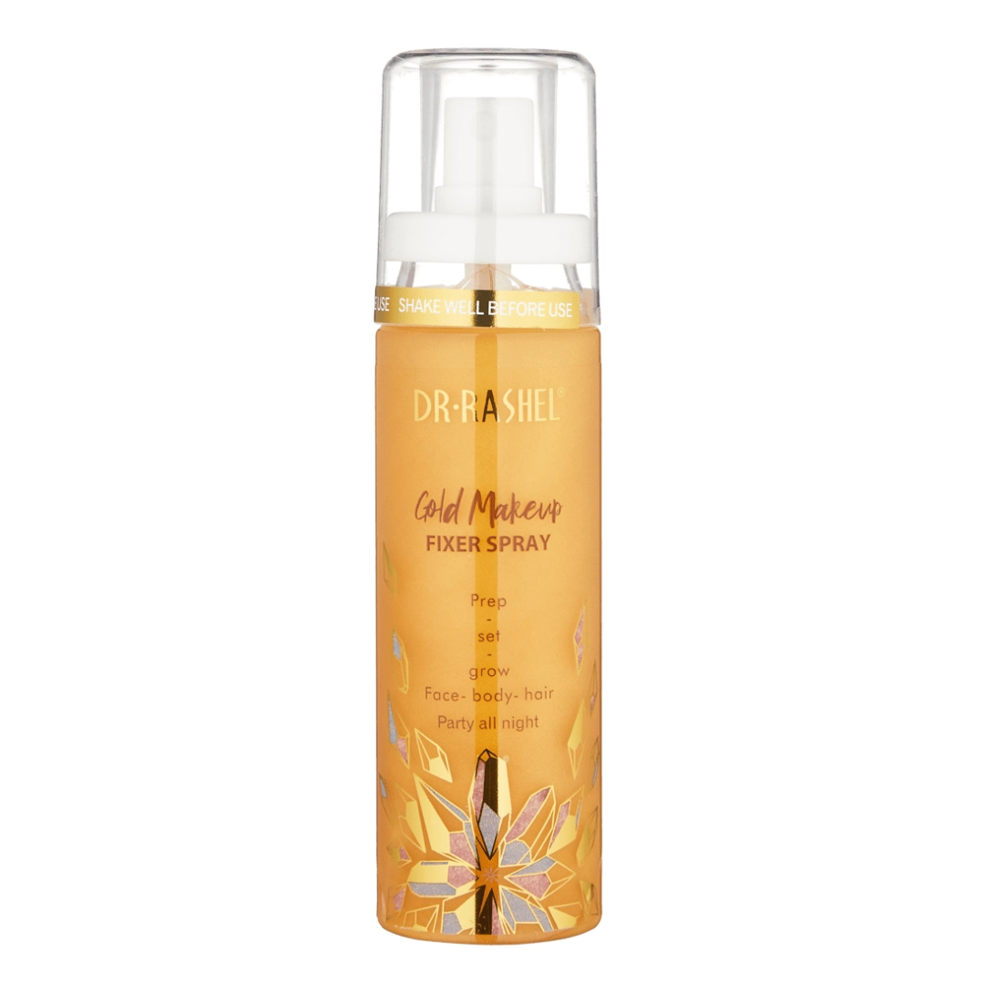 Gold Makeup Fixer Spray (100ml)  - makiyaj fiksatori