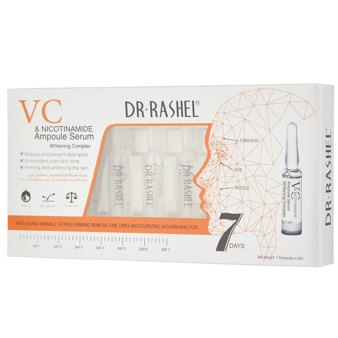 АмпулаDR.RASHEL VITAMIN C+ NIACINAMIDE Ampoules 2ML (7 шт)