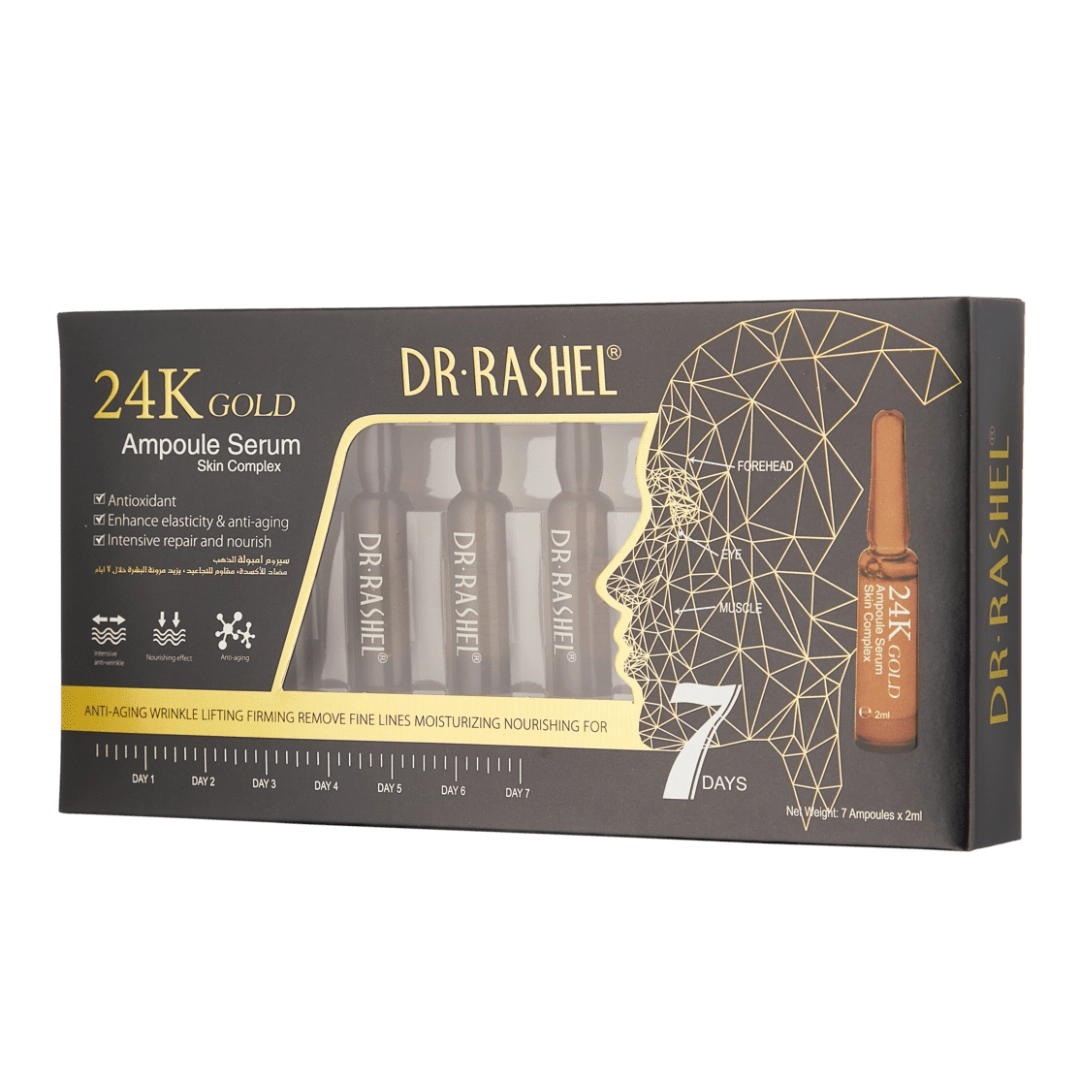 Ампула DR.RASHEL 24K GOLD Ampoules 2ML (7 шт)