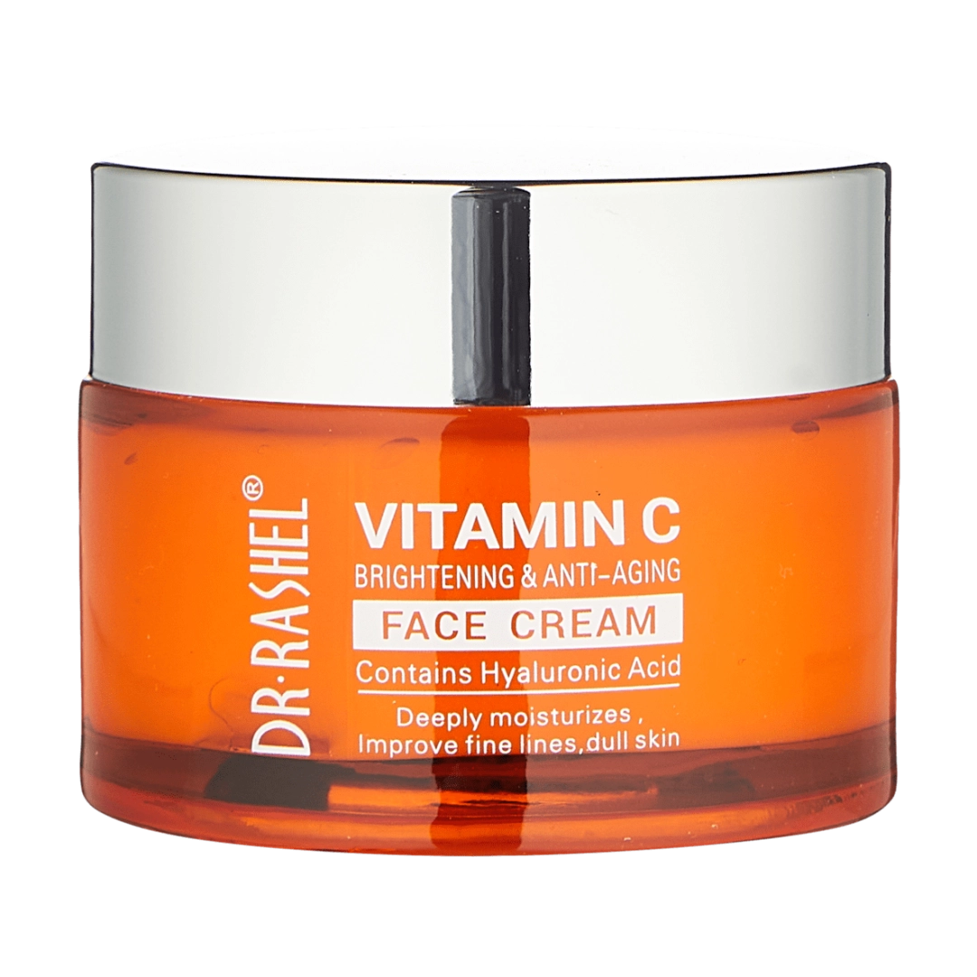 АНТИВОЗРАСТНОЙ КРЕМ ДЛЯ ЛИЦА С ВИТАМИНОМ С И ГИАЛУРОНОВОЙ КИСЛОТОЙ 50МЛ