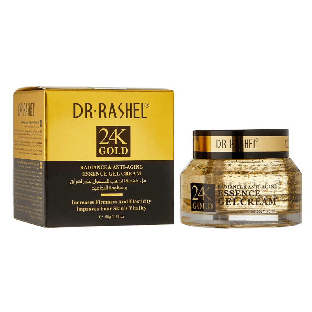24K GOLD RADIANCE & ANTI-AGING ESSENCE GEL CREAM 50 GR yuz kremi