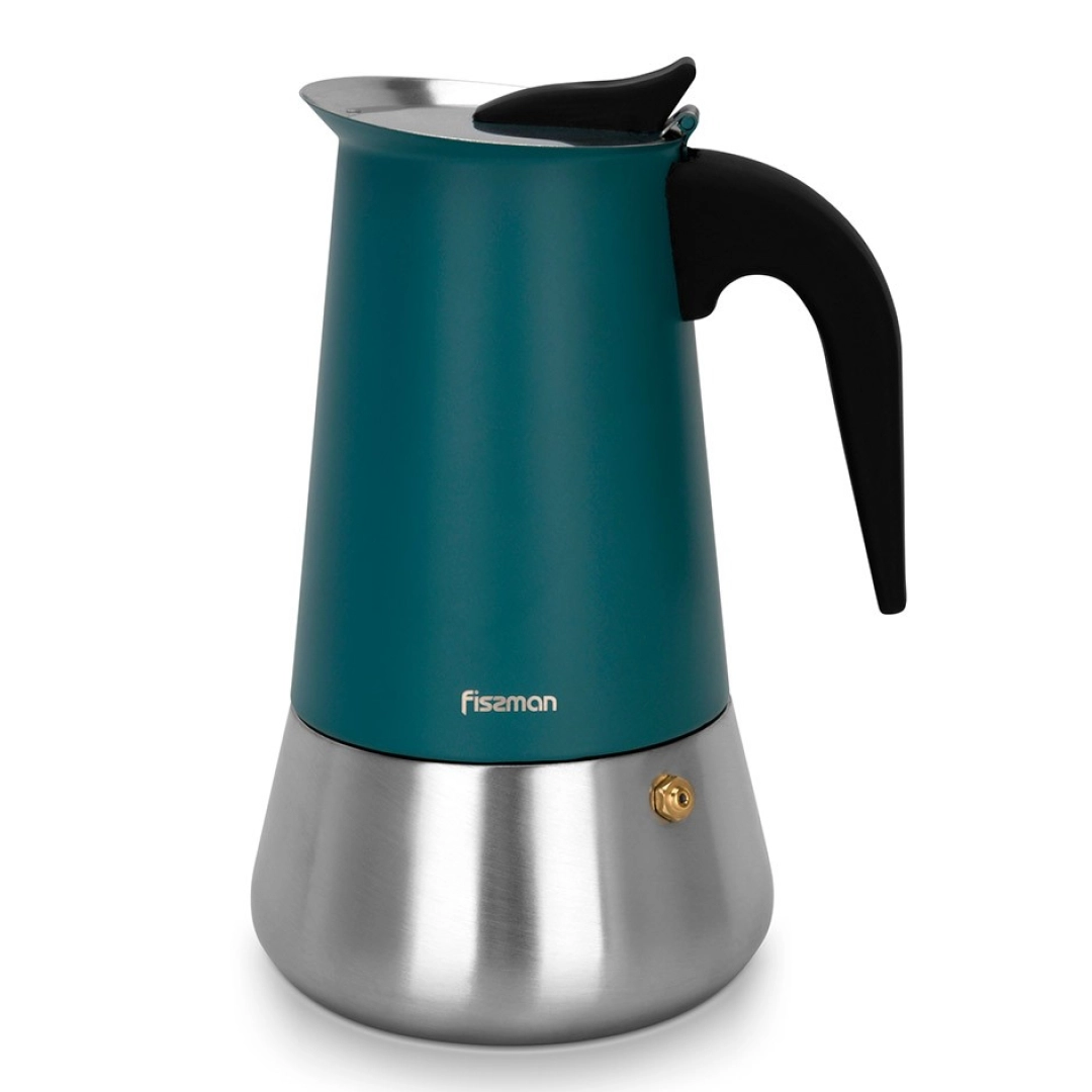 9 porsiyaga mo‘ljallangan Fissman geyzerli qahva qaynatgichi 450 ml 3243