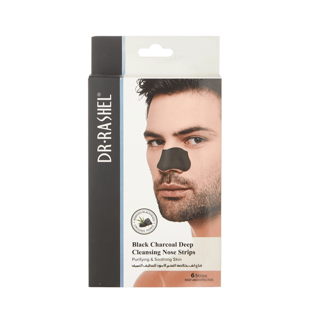 МАСКА ДЛЯ ЛИЦА DR.RASHEL BLACK CHARCOAL DEEP CLEANSING NOSE STRIPS