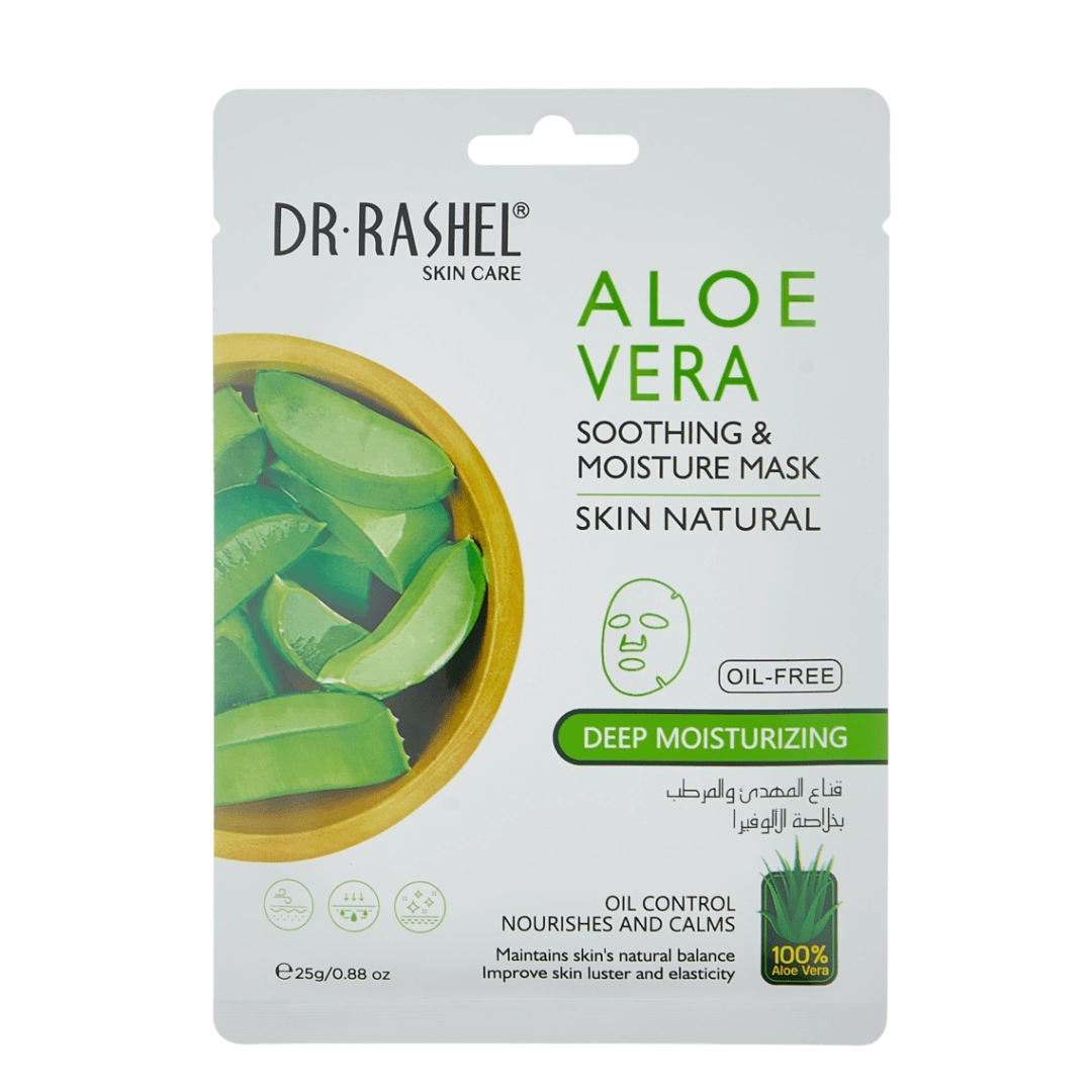 Aloe Vera Soothing & Moisture Mask - Yuz niqobi