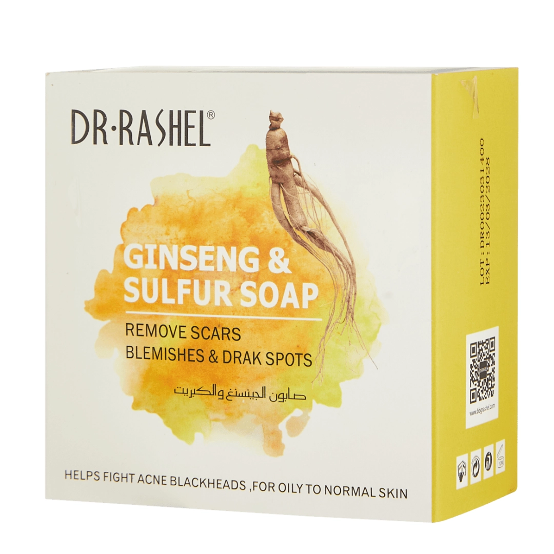 ЖЕНЬШЕНЕЕ И СЕРНОЕ МЫЛО GINSENG & SULFUR SOAP 100GR
