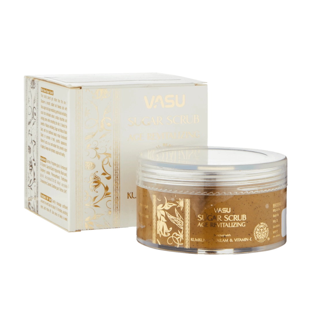 VASU KUMKUMADI TAILAM - YOSHNI jonlantiruvchi 50ML Skrabi