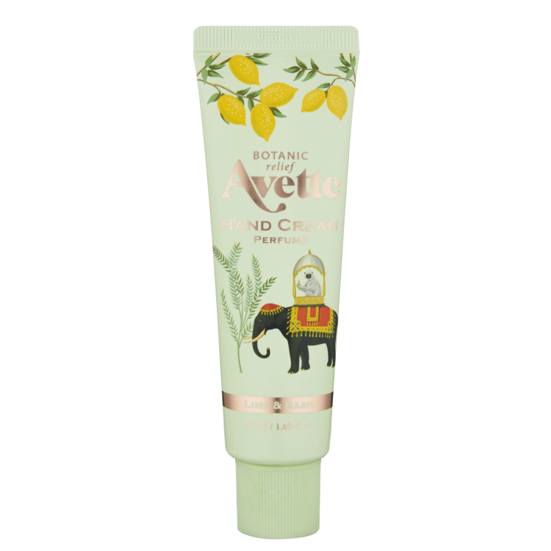 Крем для рук AVETTE Botanic Relief Lime & Basil Hand Cream