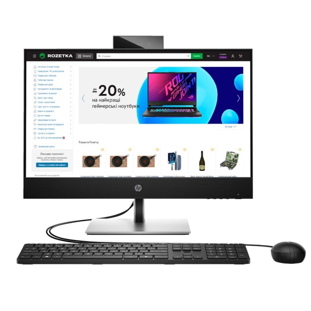 Моноблок HP ProOne 440 G9 / i5-13500T / DDR4 16GB / SSD 512GB / FHD 23,8 FHD / Intel UHD Graphics 770 (885F1EA) - фото №1 Моноблок HP ProOne 440 G9 / i5-13500T / DDR4 16GB / SSD 512GB / FHD 23,8 FHD / Intel UHD Graphics 770 (885F1EA)