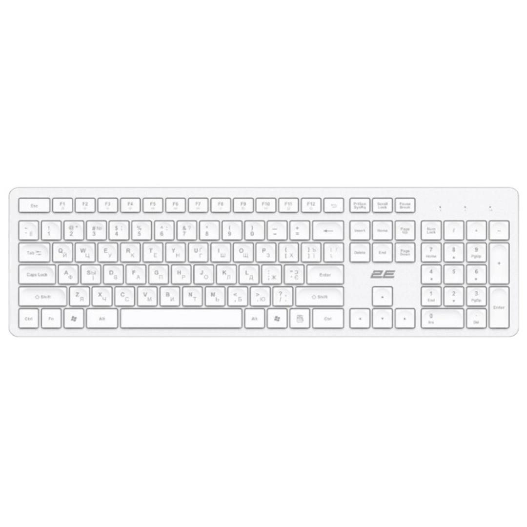 Клавиатура 2E KS260 WL White