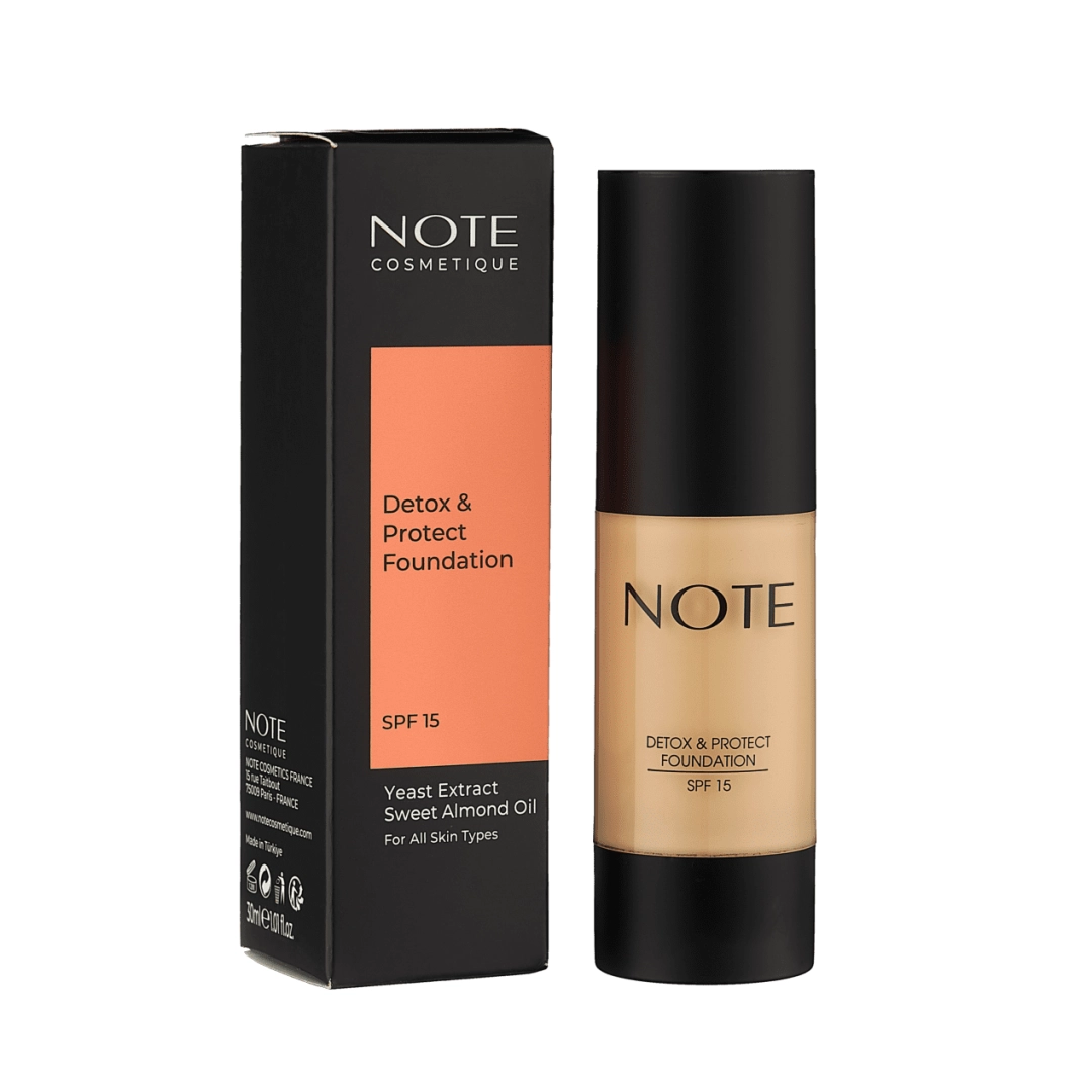 NOTE DETOX AND PROTECT FOUNDATION 03 SPF15 (30 ml)