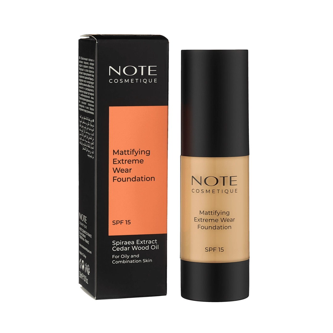 NOTE MATTIFYING EXTREME WEAR FOUNDATION 03 SPF15 (30 ml) tonal kremi