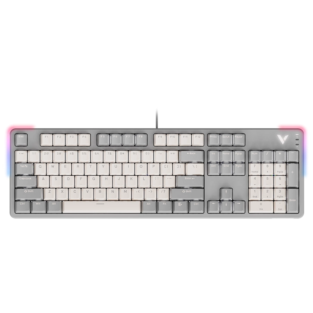 Rapoo V500 Pro Beige Grey USB klaviaturasi