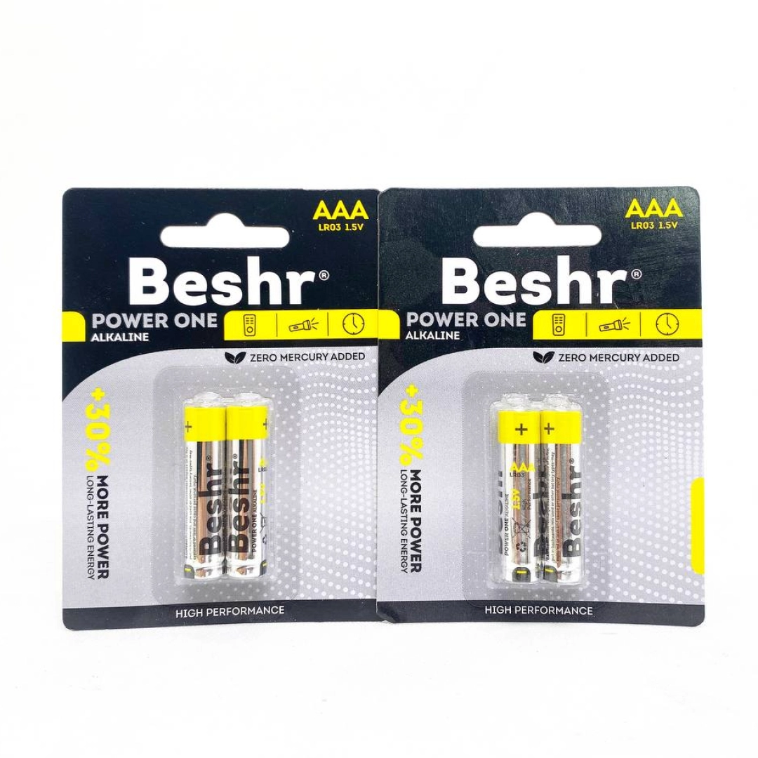 Beshr Alkaline LR03 AAA 2X1 30% batareykasi