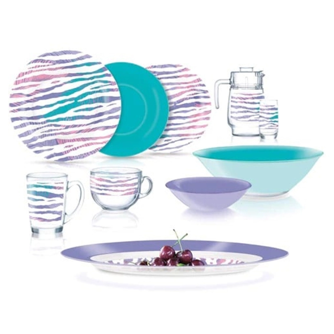 Luminarc Junia Purple 46 ta element Stol servisi (V1201)