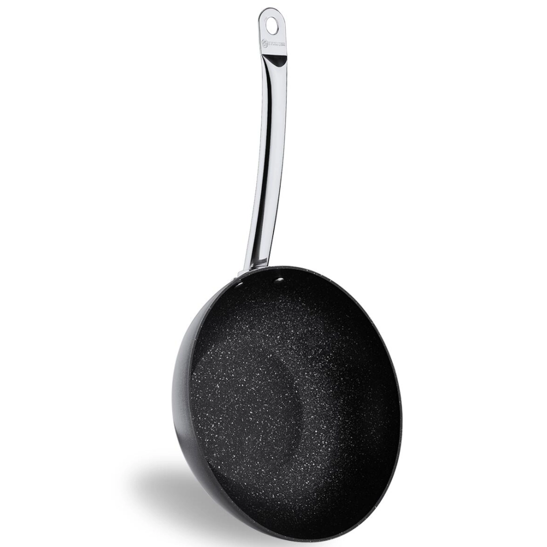 Korkmaz Nero Wok tovasi (32x8,9 sm) A2838