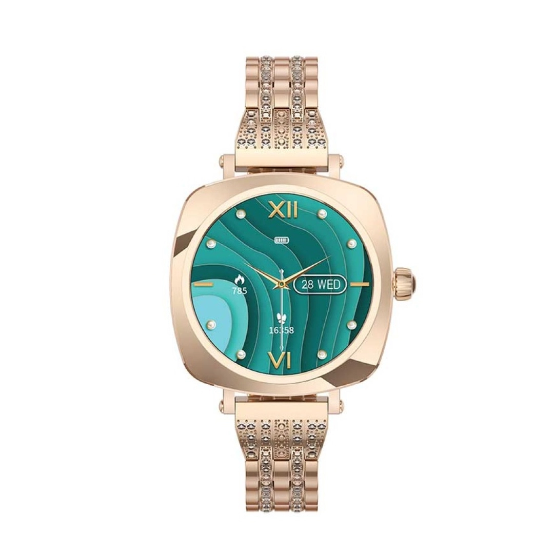 Смарт часы Green Lion Leyla’s Smart Watch Amoled Золотой