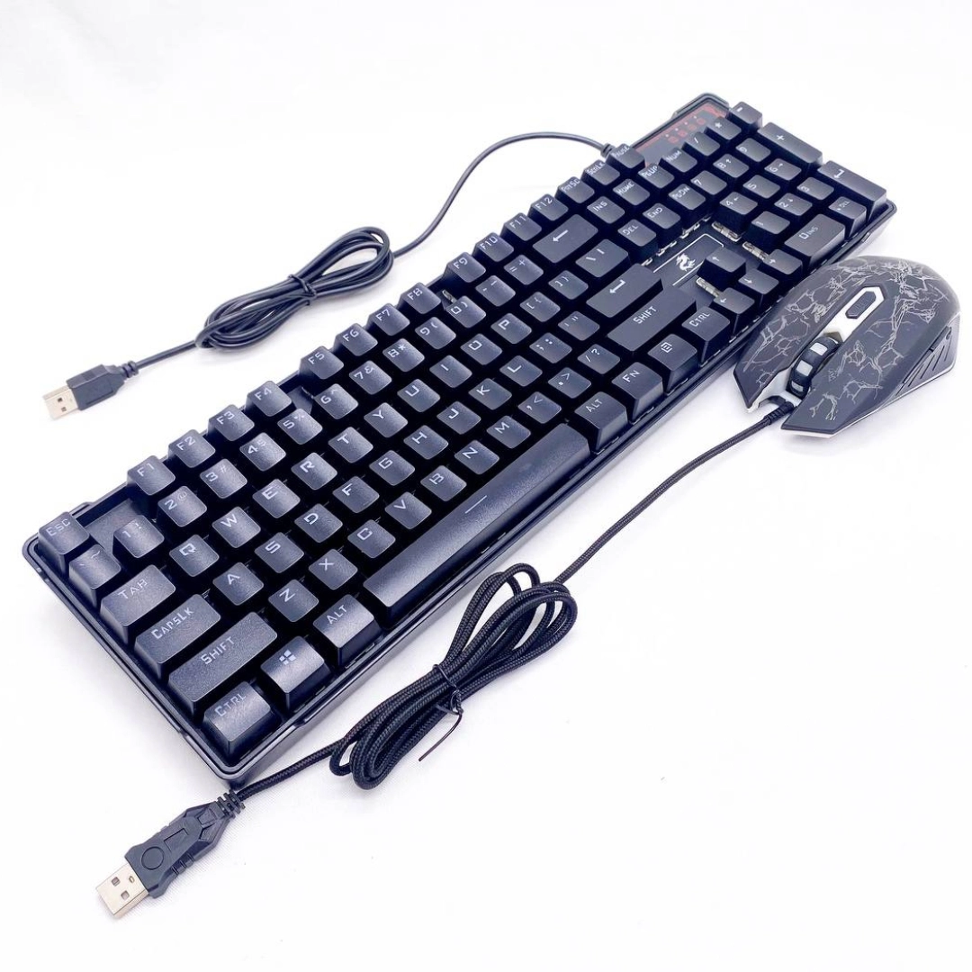 Игровая клавиатура с мышкой LDK Mechanical RGB G100
