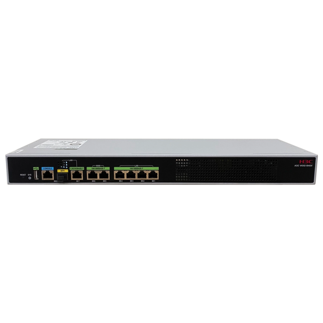 Wi-Fi Kontroler H3C WSG1840X 8-Port (6*1000BASE-T, 1*5GE-T, and 1*SFP Plus) Wireless Integrated Services Gateway