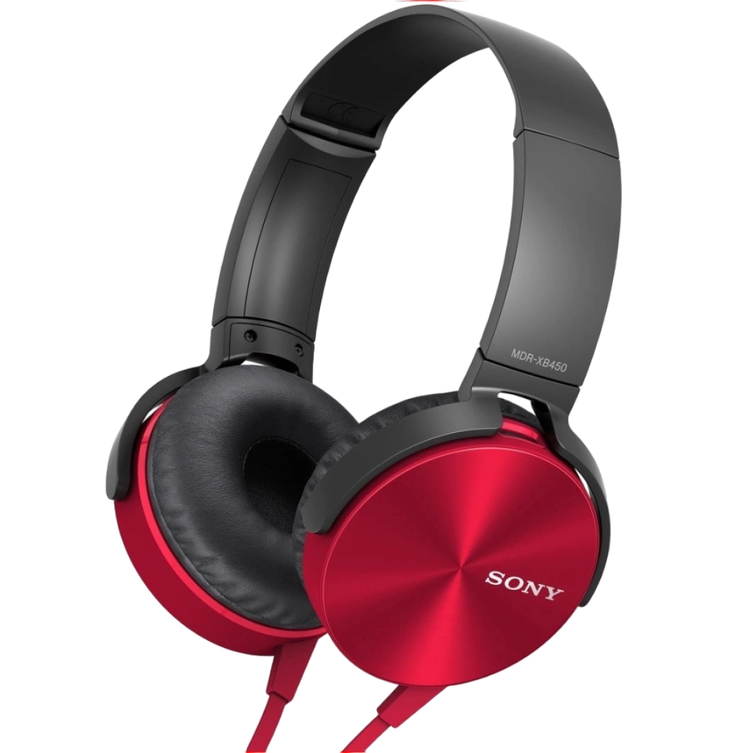 Sony MDR-XB450AP red Naushniklari