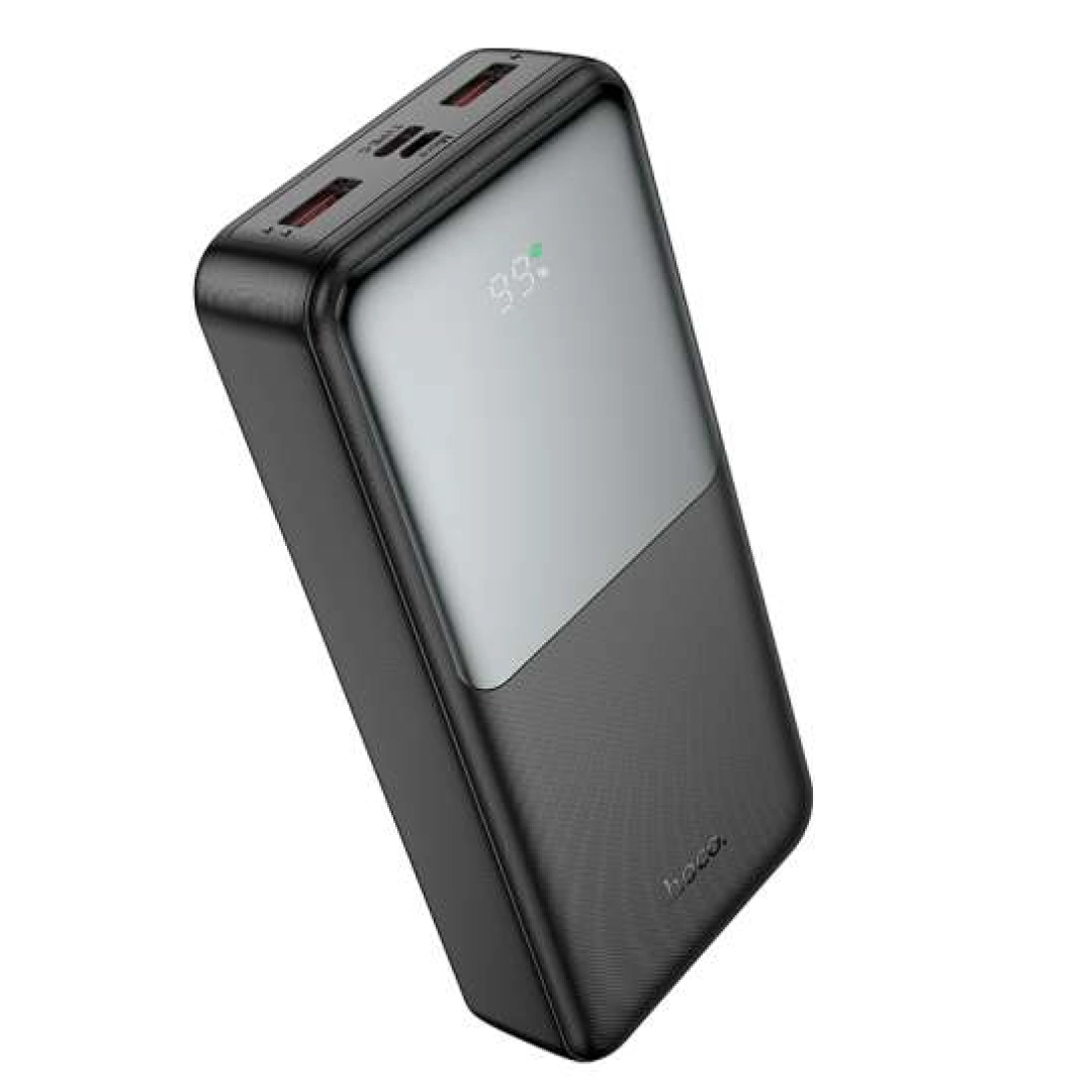 Hoco J136A 20000mAh 22.5W qora tashqi akkumulyatori