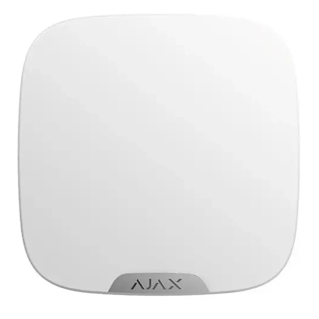 StreetSiren DoubleDeck uchun Ajax Brandplate oq (10 dona), ko'cha sirenasi uchun ASP markali plastinka