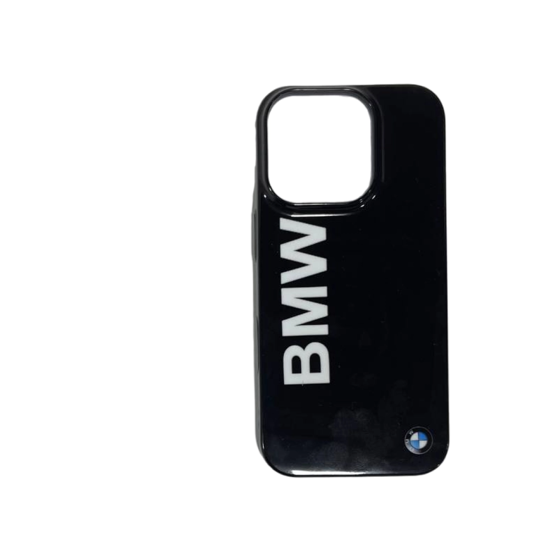 iPhone 16 pro Max uchun yozuv BMW dizaynli g‘ilof