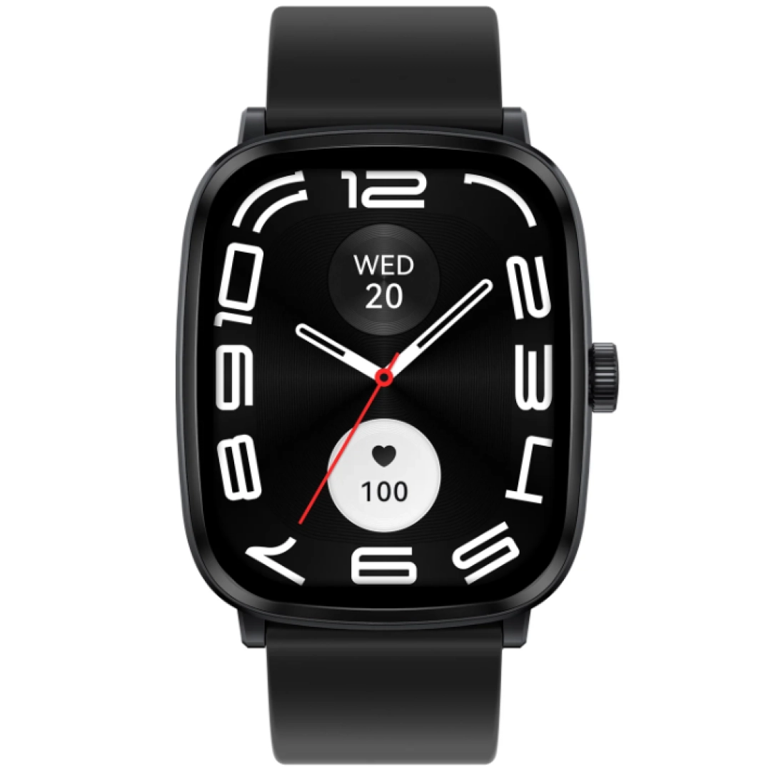 Haylou RS5 qora smart-soati.