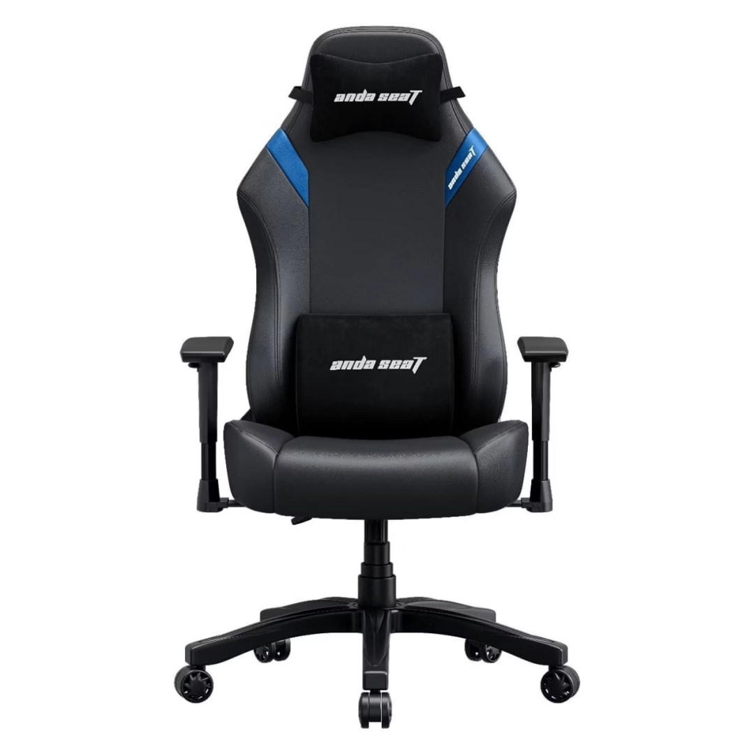 Игровое кресло Anda Seat Luna Size L Black-Blue PVC
