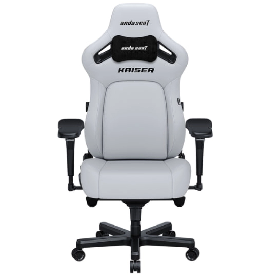 Anda Seat Kaiser 4 Size L White Premium PVC o&lsquo;yin kreslosi