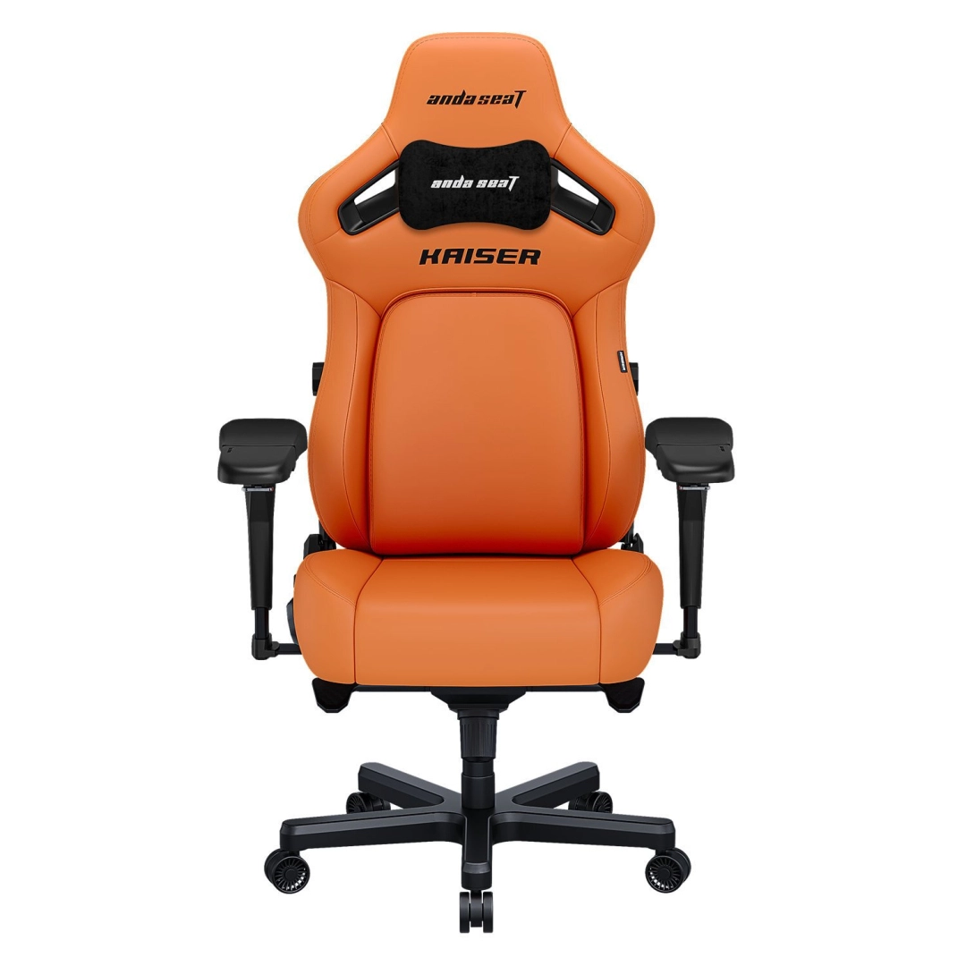 Anda Seat Kaiser 4 Size XL Orange Premium PVC o‘yin kreslosi