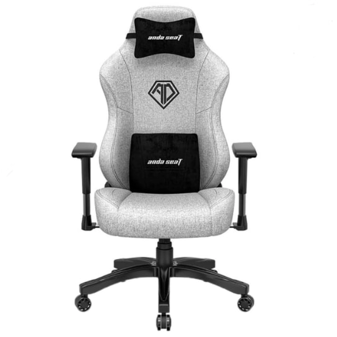 Anda Seat Phantom 3 Size L Grey Linen Fabric o‘yin kreslosi